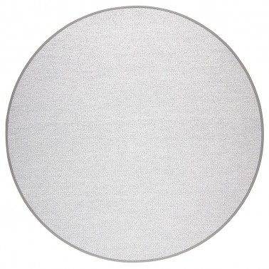 Šedý koberec Aho finské značky VM-Carpet z vlny, papírového vlákna a lnu