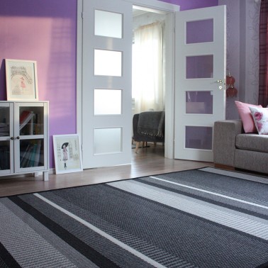 Kusový koberec Laituri finské značky VM-Carpet z vlny a papírového vlákna