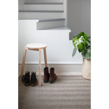 Béžový kusový koberec Barrakuda z prírodného sisalu od fínskeho výrobcu VM-Carpet