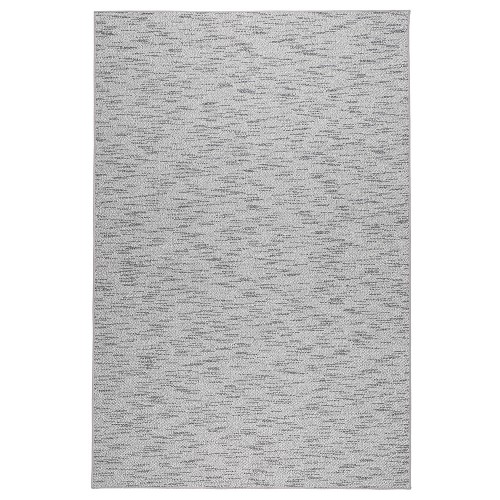 Sivý kusový koberec Tuohi tkaný z vlny a papierového vlákna od fínskeho výrobcu VM-Carpet