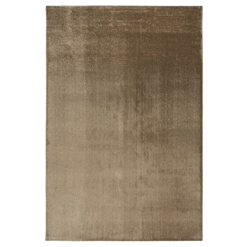 Hnědý kusový shaggy koberec Satine od finského výrobce VM-Carpet